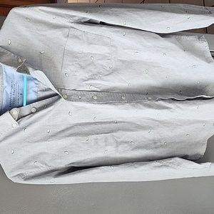 Gray Lime Luxe poplin